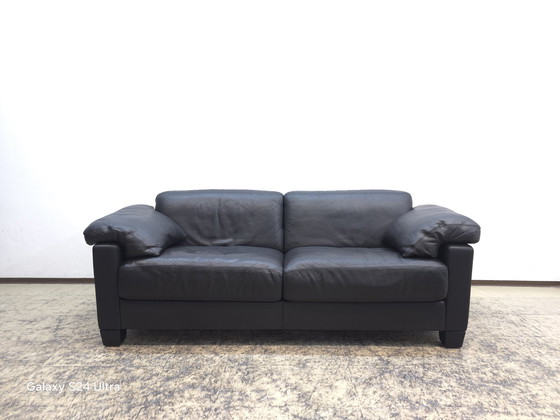 Image 1 of De Sede Ds 17 set set designer sofa leather sofa two-seater three-seater couch sofa