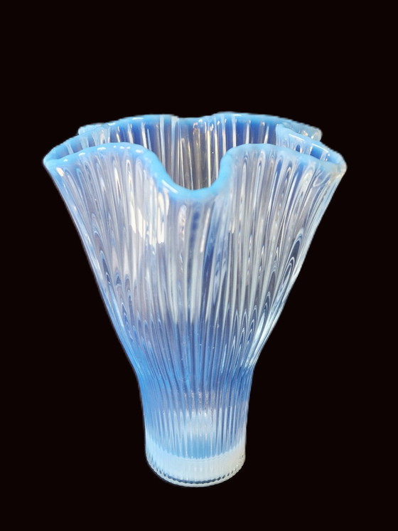 Image 1 of Gullaskruf - "Räffla" Vase By Arthur Percy