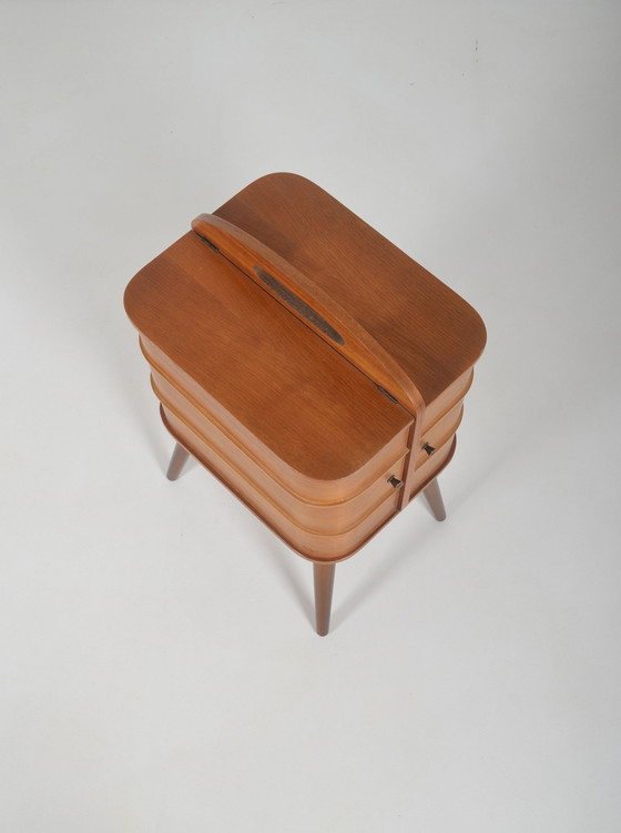 Image 1 of Meuble de couture scandinave Mid Century, années 1960