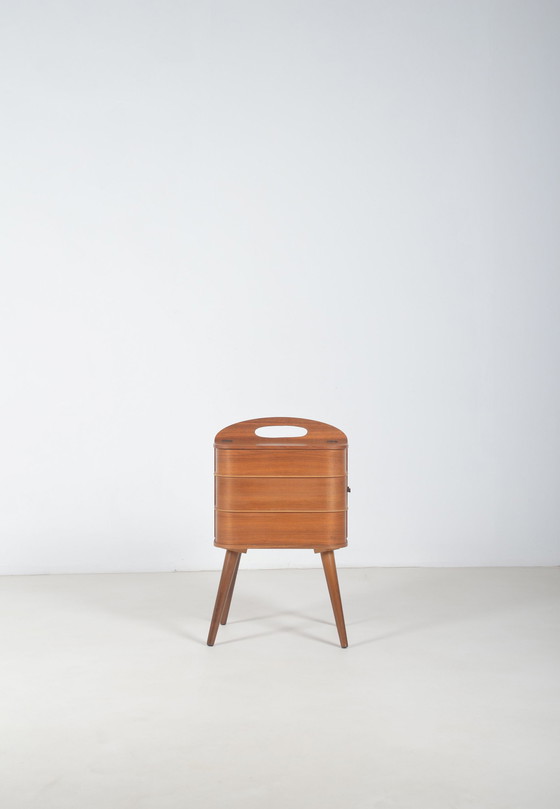 Image 1 of Meuble de couture scandinave Mid Century, années 1960