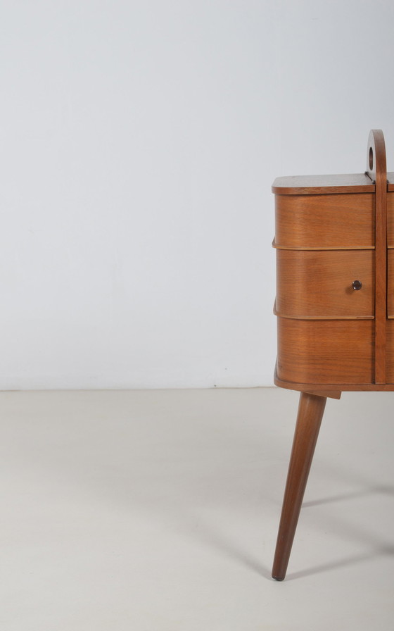 Image 1 of Meuble de couture scandinave Mid Century, années 1960