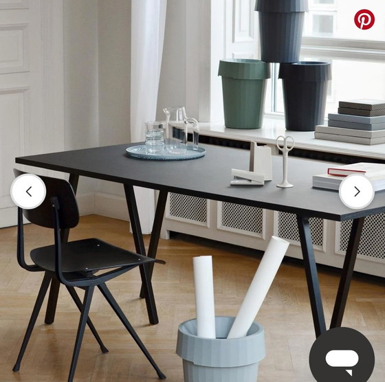 Image 1 of Hay Loop Stand Dining Table Black