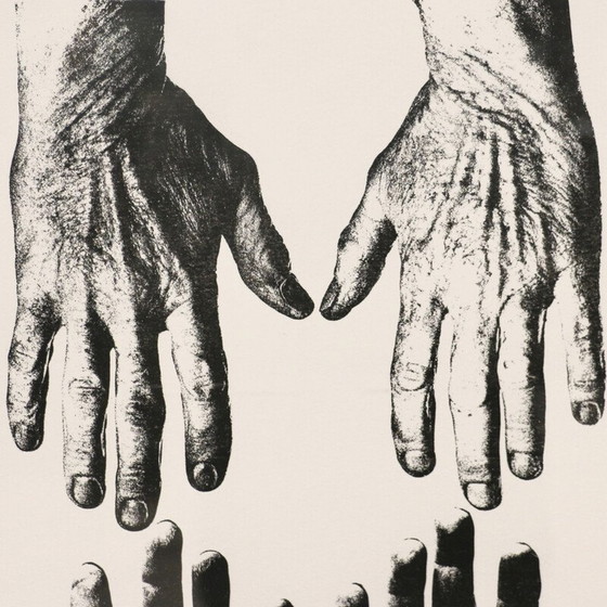 Image 1 of Litografia vintage di Véra Székély, Francia 1977