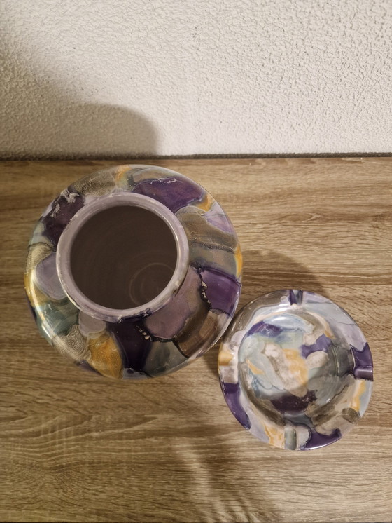 Image 1 of Vaso e posacenere in ceramica vintage