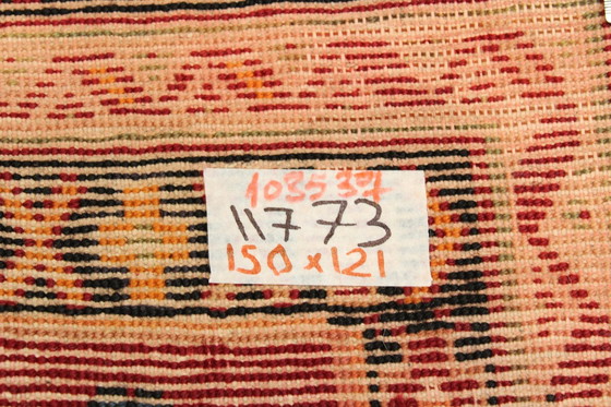 Image 1 of Original Persian Rug Nomadic & Village Rug Shiraz 150 X 121 Cm Top Condition