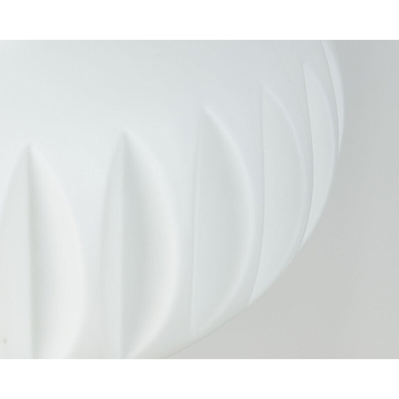 Image 1 of Vintage hanging lamp with opal glass shade by Napako, Czechoslovakia 1960