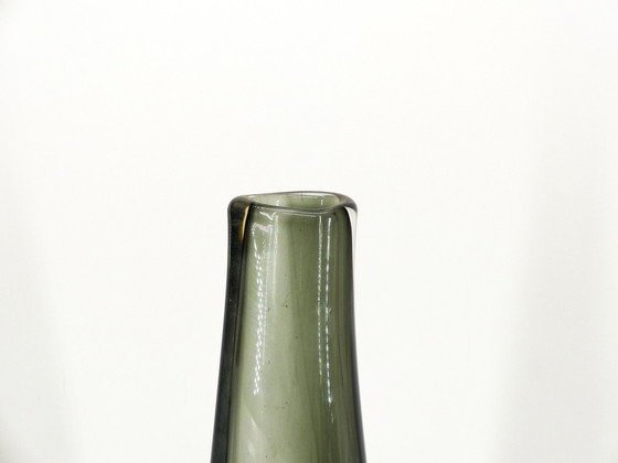 Image 1 of Collection De 5 Vases Scandinaves En Verre Sommerso Nils Landberg Pour Orrefors