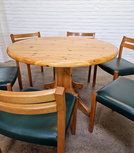 Image 1 of 6 X Model 401 Dining Chairs By Jorgen Henrik Moller, Denmark 1970