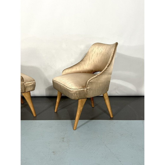 Image 1 of Pair of vintage armchairs, Italy 1950