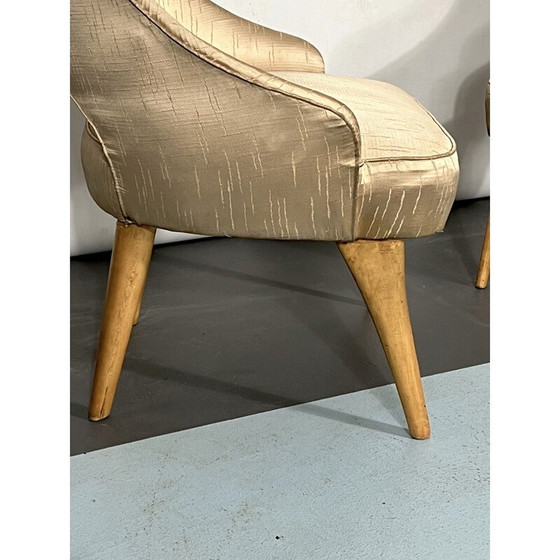 Image 1 of Pair of vintage armchairs, Italy 1950