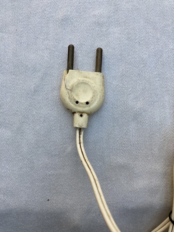 Image 1 of Desk Lamp, Orange Space Age Height Adjustable