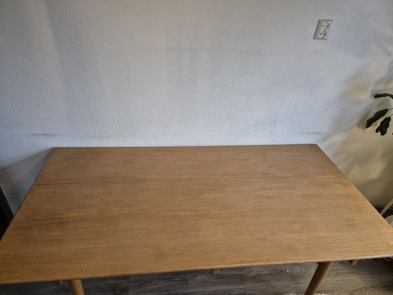 Image 1 of Original 60Ties Hans J Wegner For Andreas Tuck Denmark Dining Room Table At327