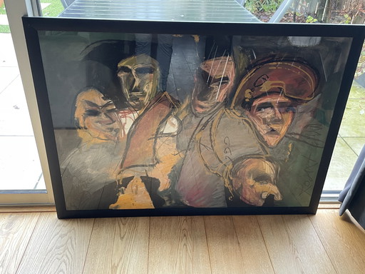 Painting In Black Frame (The High Lords)