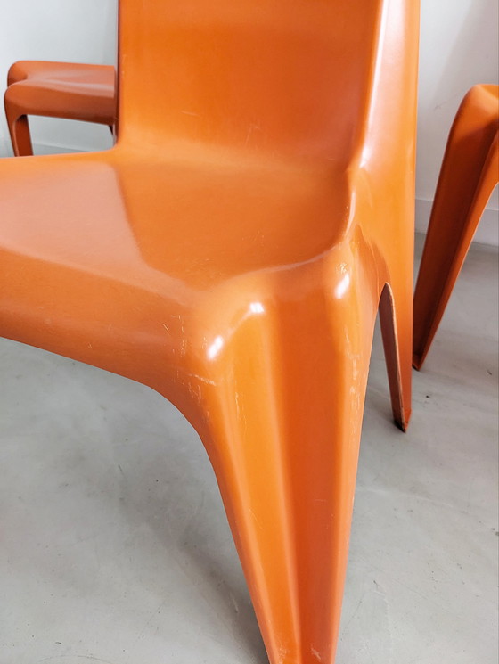 Image 1 of 4x Chaises Helmut Bätzner pour Bofinger 1960's 'BA 1171'.