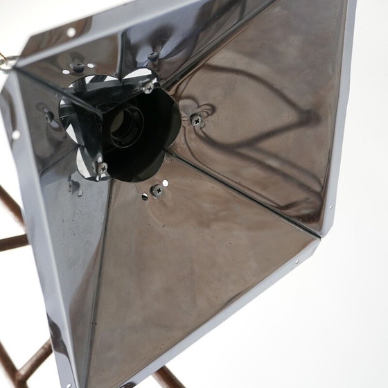 Image 1 of Brass vintage Reflector pendant lamp, England 1950s