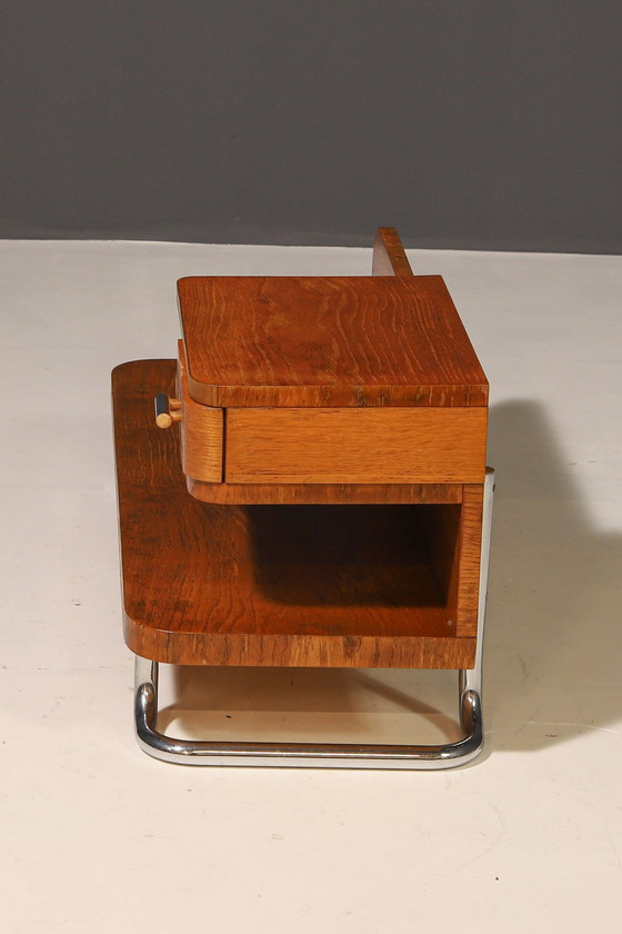Image 1 of Tavolino/comodino funzionalista | Kovona, anni '40