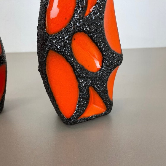 Image 1 of Coppia di vasi in ceramica vintage di Roth Ceramics, Germania, anni '70