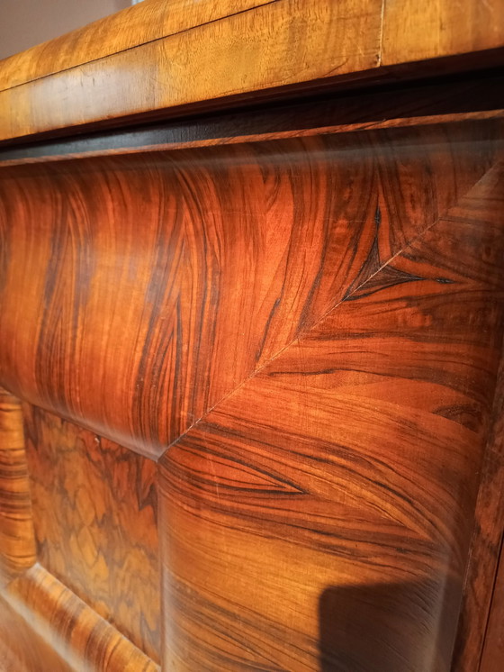 Image 1 of Art Deco Walnut Sideboard 1930s