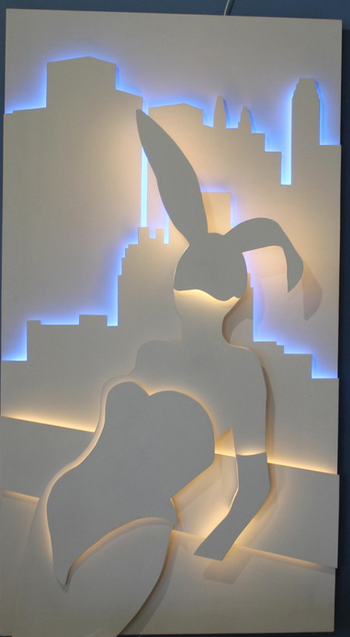 Bunny van Patrice Aaftink – wanddecoratie, Wood, Modern