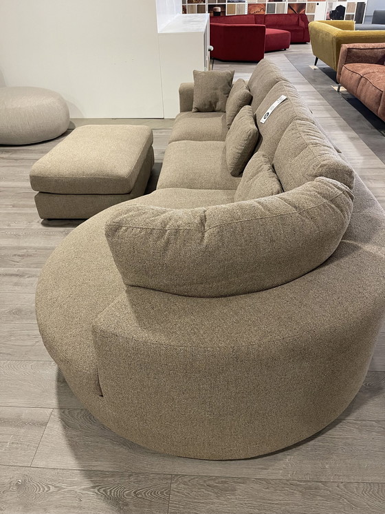 Image 1 of Beige Melé Lounge Sofa