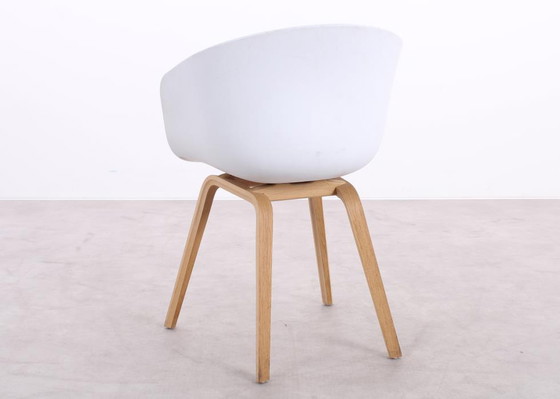 Image 1 of 4x HAY AAC 23 About A Chair vert/blanc