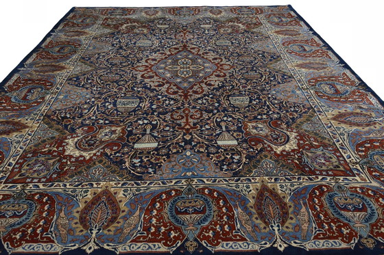 Image 1 of Hand-knotted Kashmar cork oriental rug - 400 X 305 Cm