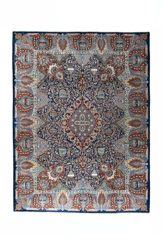 Image 1 of Hand-knotted Kashmar cork oriental rug - 400 X 305 Cm