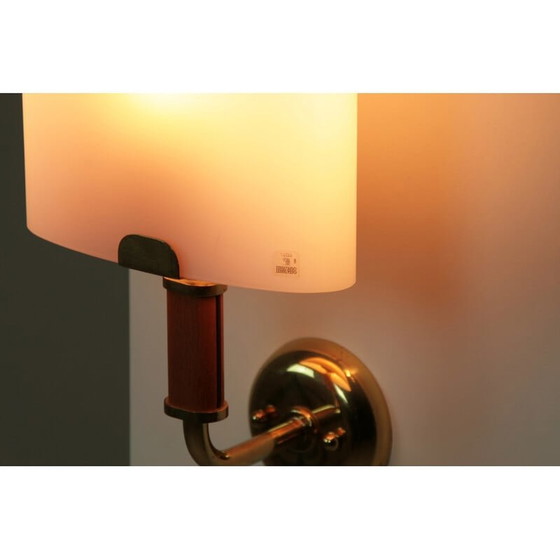 Image 1 of Pair of vintage Murano glass wall lamps by Vetri, Italy 1960