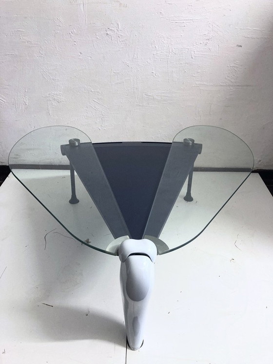 Image 1 of Postmodern coffee table in insect shape 80s design by Leolux