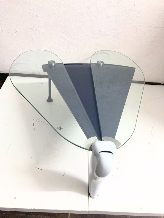 Image 1 of Postmodern coffee table in insect shape 80s design by Leolux