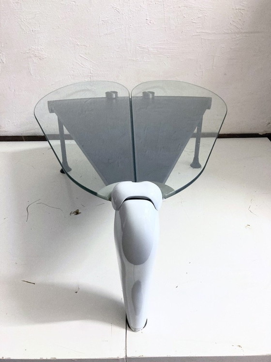 Image 1 of Postmodern coffee table in insect shape 80s design by Leolux