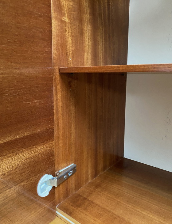 Image 1 of Jitona Highboard In Glossy Wood 1970S