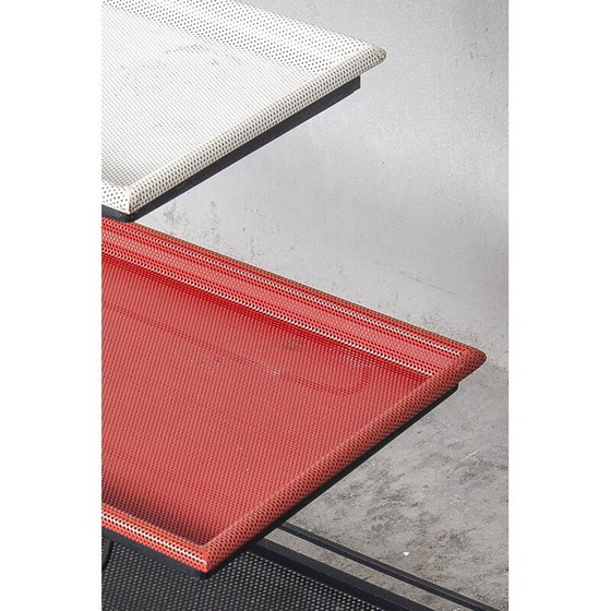 Image 1 of Vintage demon tea cart by Mathieu Matégot, France 1950