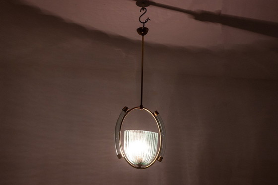 Image 1 of Barovier & Toso. Murano Glass Lantern. 1950s.