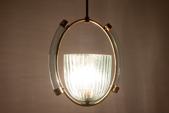 Image 1 of Barovier & Toso. Murano Glass Lantern. 1950s.