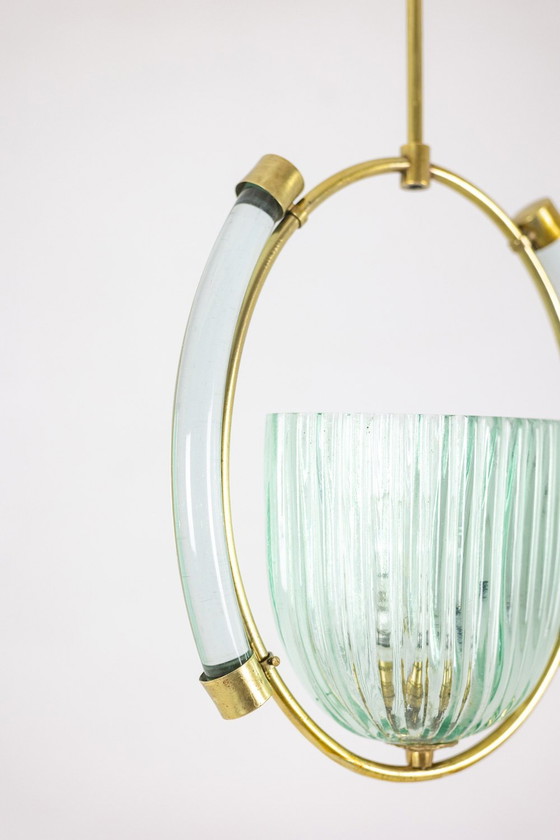 Image 1 of Barovier & Toso. Murano Glass Lantern. 1950s.