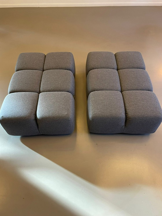 Image 1 of B&B Italia Tufty Sofa + 2 pouffes