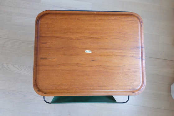 Image 1 of eewagen Bar trolley Serving trolley Magazine rack Jie Gantofta (?) Teak Sweden eb