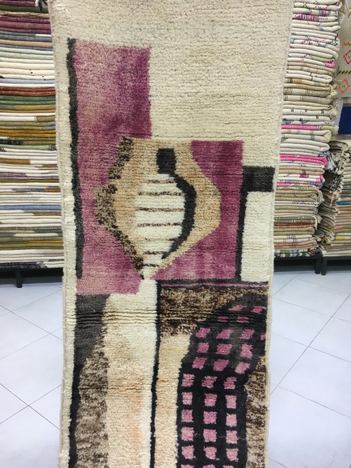 Boujaad runner carpet 2m95 x 75 cm