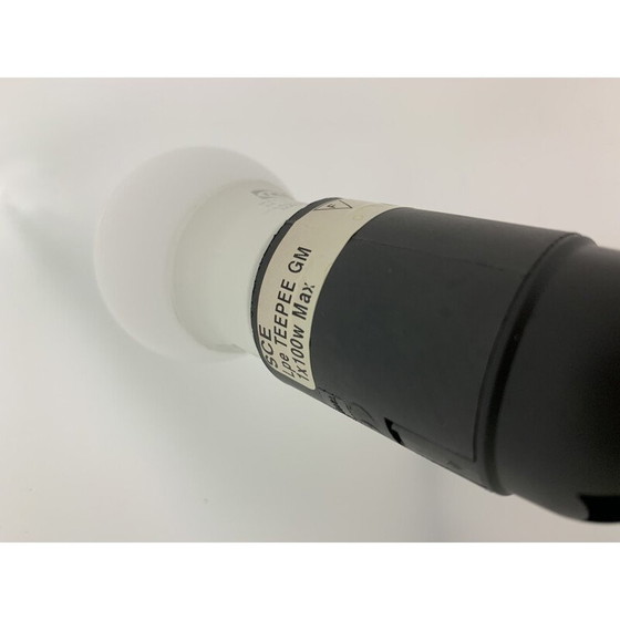 Image 1 of Set of 3 vintage teepee table lamps for SCE, 1970s