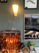 2x Lampada da parete massiccia