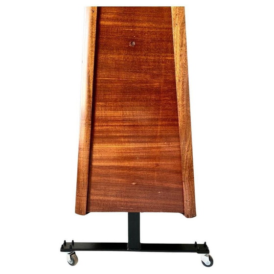 Image 1 of 1X Midcentury Modern Rolling Room Divider, Italy 1950S