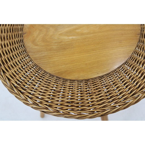 Vintage side table by Jan Kalous for Uluv, Czechoslovakia 1970