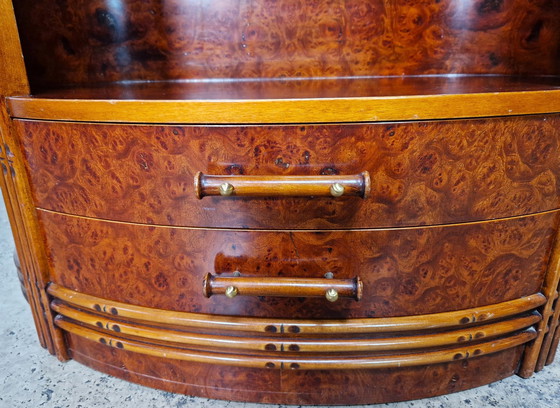 Image 1 of Tropical Deco Nightstands, Italy 1970S