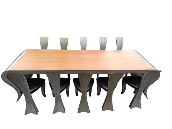 Image 1 of The Wave Dining Set Designed By Hans Kopla, 1997