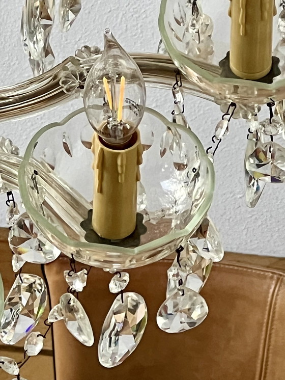 Image 1 of Crystal Chandelier Antique 40 Lights