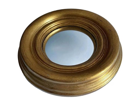 Image 1 of Gold Convex Mirror