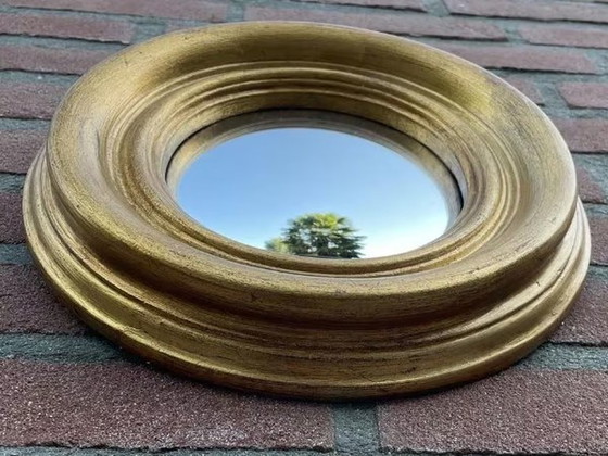 Image 1 of Gold Convex Mirror