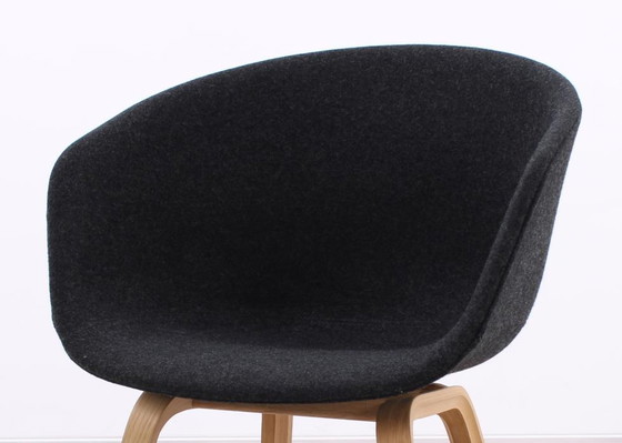 Image 1 of 2x HAY AAC 23 chair anthracite