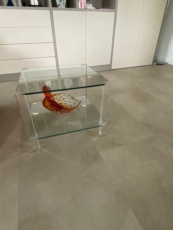 Image 1 of 2 Luxury Glass Side Tables